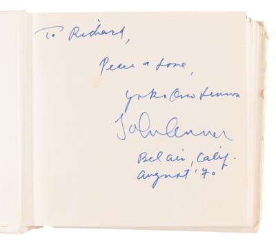 Lot #5019 John Lennon and Yoko Ono Signed Book - Grapefruit - Image 4
