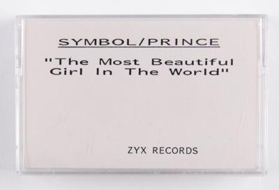 Lot #5280 Prince Rare Advance ‘The Most Beautiful Girl in the World' Promotional Single Cassette Tape - One of Two Known to Exist - Image 4
