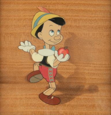 Lot #593 Pinocchio production cel from Pinocchio