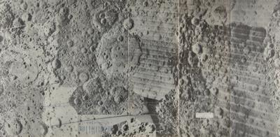 Lot #540 Apollo 12 CSM Orbital Photo Chart - Over