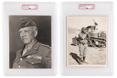 Lot #458 George S. Patton (2) Original 'Type I' Photographs - Image 1