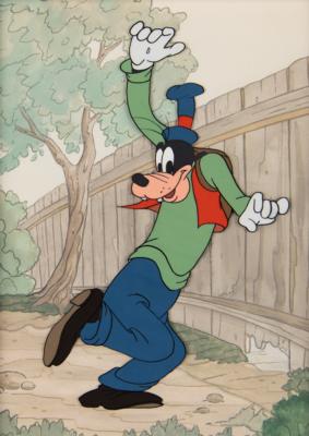 Lot #596 Goofy production cel from a Disney cartoon - Image 1