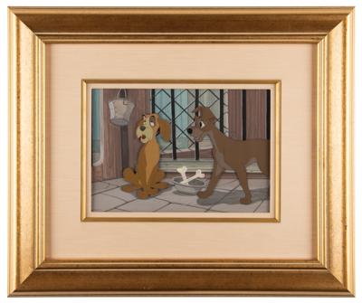 Lot #605 Tramp and Toughy production cels from Lady and the Tramp - Image 2