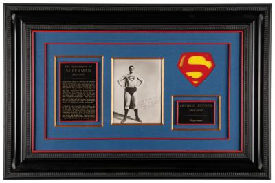 Lot #711 George Reeves Signed Photograph as