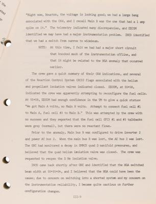 Lot #541 Apollo 13 Mission Operations Report - Image 4