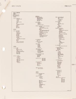 Lot #543 Apollo 17 Lunar Module Malfunction Procedures Manual - Image 4