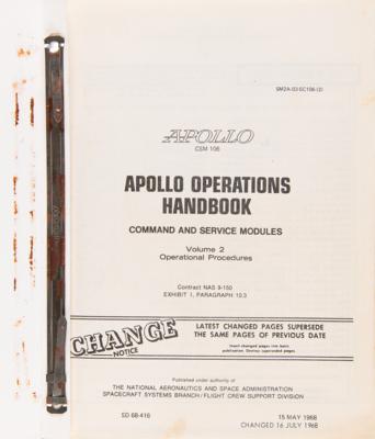 Lot #538 Apollo 10 Operations Handbook - Image 2