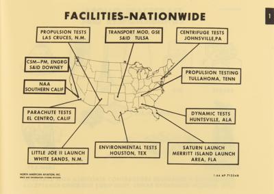 Lot #548 Apollo Program: Logistics Training Manual (1965) - Image 3