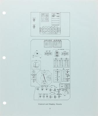 Lot #550 Apollo Guidance and Navigation System Study Guide (Lunar Module PGNCS) - Image 2