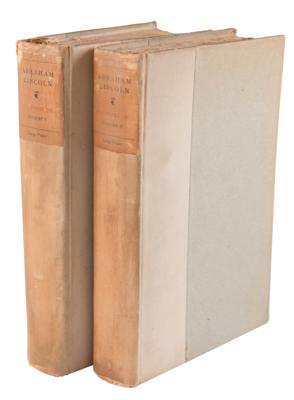 Lot #113 Abraham Lincoln: Two-Volume Ltd. Ed. Biography by John T. Morse, Jr. - Image 1