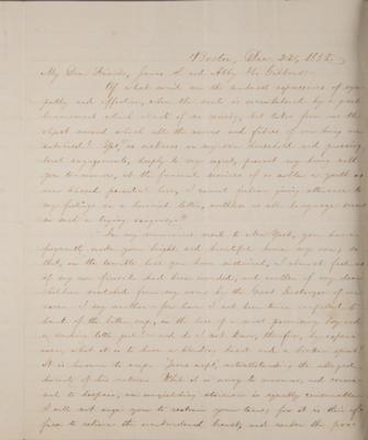 Lot #282 William Lloyd Garrison Autograph Letter Signed - Image 4