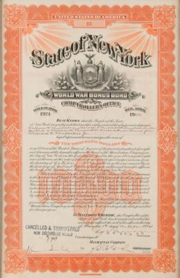 Lot #366 William K. and Harold S. Vanderbilt Document Signed - Image 3