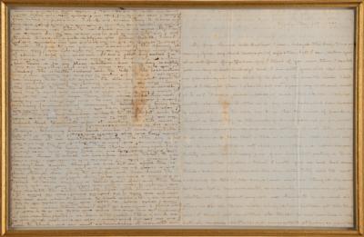 Lot #259 California Gold Rush and Railroad Handwritten Letter (1849) - Image 2