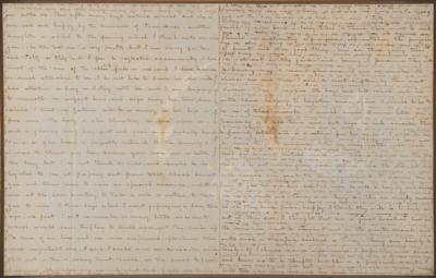 Lot #259 California Gold Rush and Railroad Handwritten Letter (1849) - Image 3