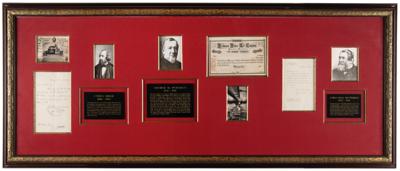 Lot #279 Cyrus Field, George Pullman, and Cyrus McCormick (3) Signed Items - Image 1