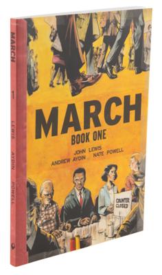 Lot #310 John Lewis Signed Book - March (Vol. 1) - Image 3