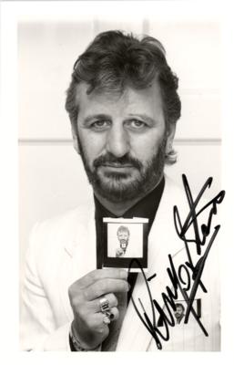 Lot #651 Ringo Starr Signed Photograph - Image 1