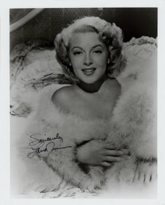 Lot #845 Lana Turner Signed Photograph - Image 1