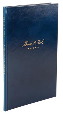 Lot #77 Gerald Ford (2) Signed Books - A Time to Heal and A Vision for America - Image 5