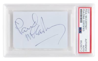 Lot #649 Beatles: Paul McCartney Signature - Image 1