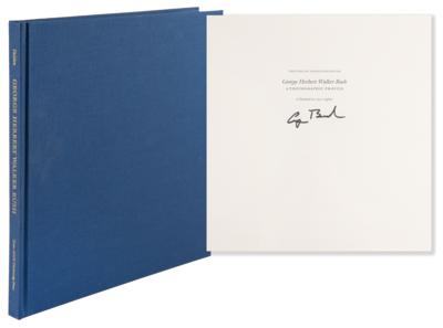 Lot #44 George Bush Signed Book - A Photographic