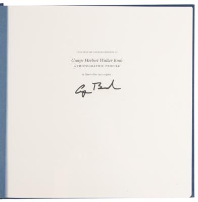 Lot #44 George Bush Signed Book - A Photographic Profile - Image 4