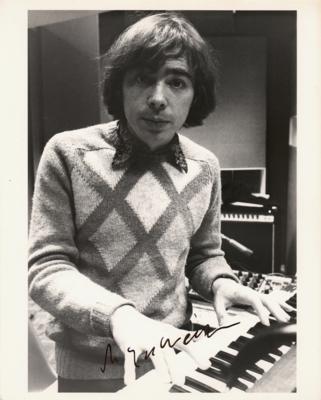 Lot #638 Andrew Lloyd Webber Signed Photograph