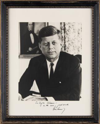 Lot #25 John F. Kennedy Signed Photograph by Alfred Eisenstaedt - Image 3