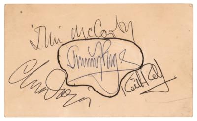 Lot #630 The Yardbirds Signatures with Jimmy Page - Image 1