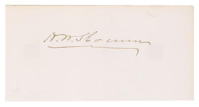 Lot #467 Henry W. Slocum Signature - Image 1