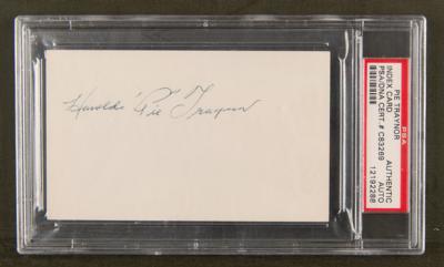 Lot #903 Pie Traynor Signature - Image 2