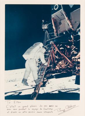 Lot #531 Apollo 11 Signed Photographs Presented to a Member of the 'Giant Leap' World Tour Team - Image 5