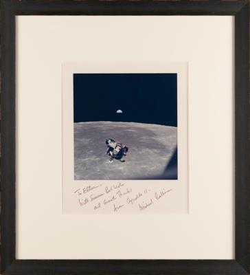 Lot #531 Apollo 11 Signed Photographs Presented to a Member of the 'Giant Leap' World Tour Team - Image 6