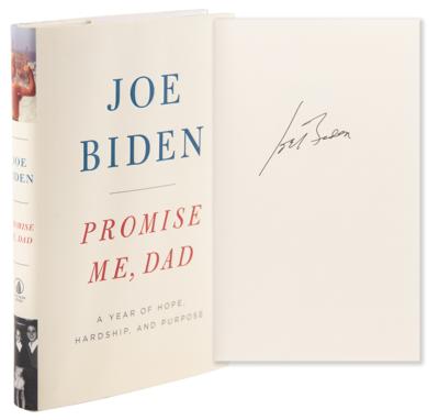 Lot #41 Joe Biden Signed Book - Promise Me, Dad - Image 1