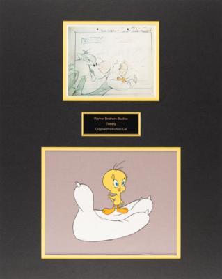 Lot #608 Tweety Bird and Sylvester's paw