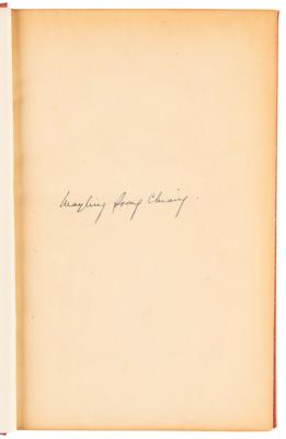 Lot #263 Madame Chiang Kai-shek Signed Book - Sian: A Coup d'Etat - Image 4