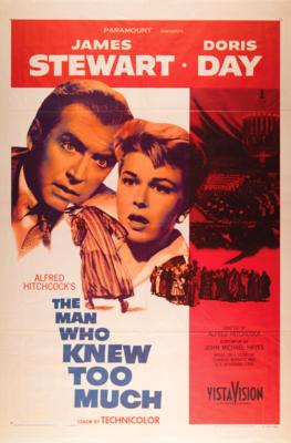 Lot #775 Alfred Hitchcock: The Man Who Knew Too Much Movie Poster - Image 1