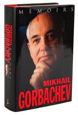 Lot #287 Mikhail Gorbachev Signed Book - Memoirs - Image 3