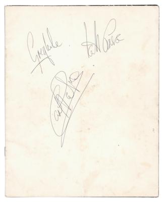 Lot #676 Emerson, Lake, and Palmer Signed Program - Image 1