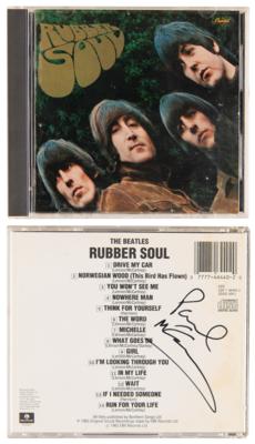 Lot #648 Beatles: Paul McCartney Signed CD Sleeve - Rubber Soul - Image 1