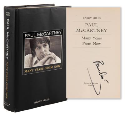 Lot #650 Beatles: Paul McCartney Signed Book - Many Years from Now - Image 1