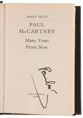 Lot #650 Beatles: Paul McCartney Signed Book - Many Years from Now - Image 4