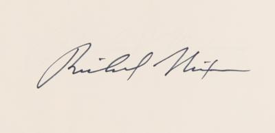 Lot #129 Richard Nixon Signed Book - The Memoirs of Richard Nixon - Image 2