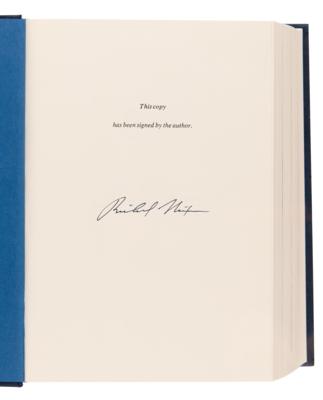 Lot #129 Richard Nixon Signed Book - The Memoirs of Richard Nixon - Image 4