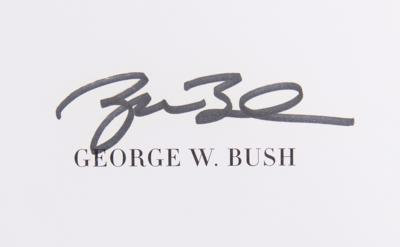 Lot #47 George W. Bush Signed Book - Portraits of Courage - Image 2