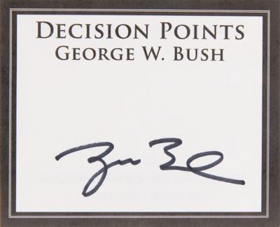 Lot #48 George W. Bush (2) Signed Items - Book and Bookplate - Image 3