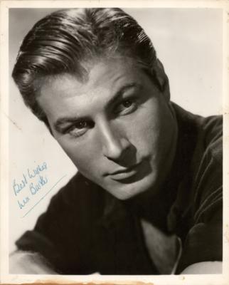 Lot #721 Lex Barker Signed Photograph