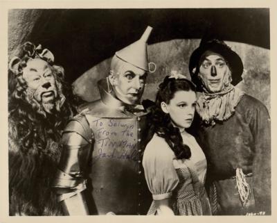 Lot #862 Wizard of Oz: Jack Haley Signed