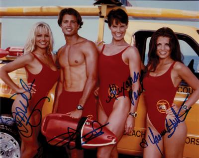 Lot #724 Baywatch Signed Photograph - Image 1