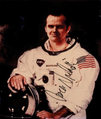 Lot #807 Jack Nicholson Signed Photograph - Image 1